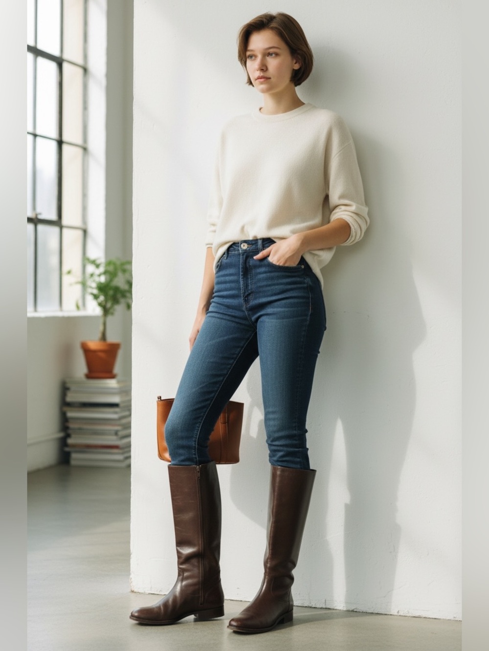 Frye Brown 100% leather  Women's Boots